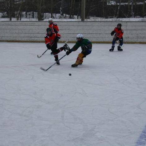 Юношеская команда «Славяне» на турнире по хоккею с шайбой среди юношей Усольского района «Золотая шайба»