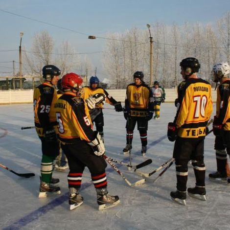 «Матча звезд» Тельминского МО по хоккею с шайбой, посвященного открытию зимнего сезона
