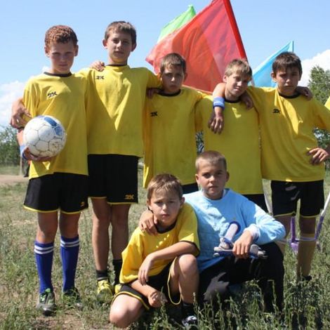 Команда «Славяне» на традиционном турнире по мини-футболу, посвященном памяти В.А. Шуплецова
